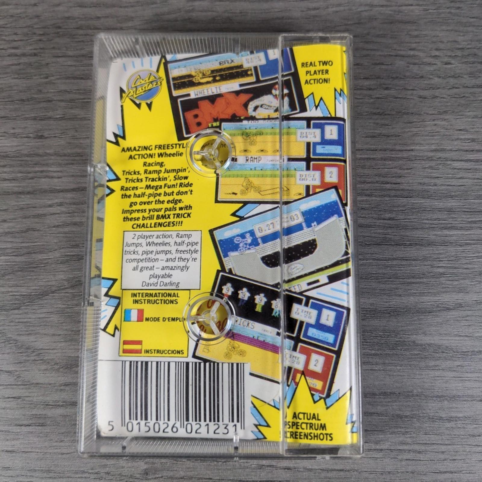 BMX Freestyle  ZX Spectrum 48/128K Game Cassette Code Masters Tested & Working