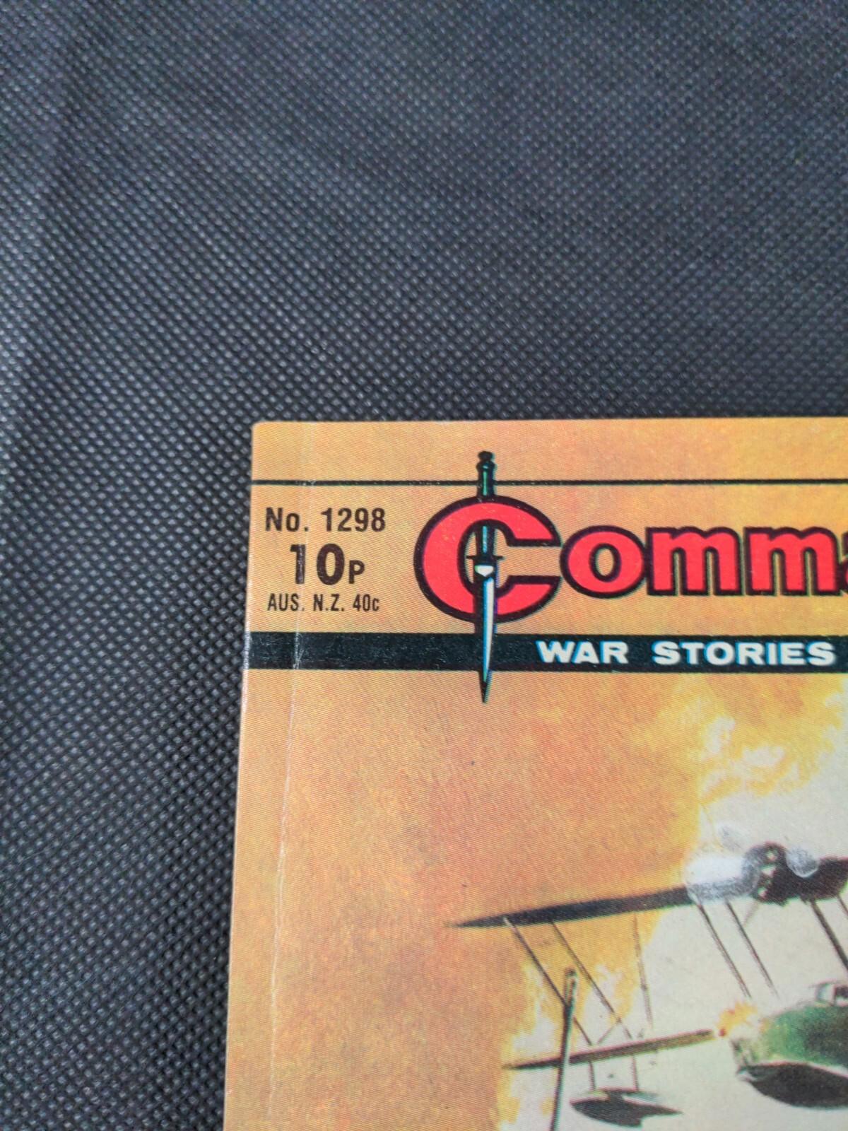 Commando Comic Issue Number 1298 Reported Missing...