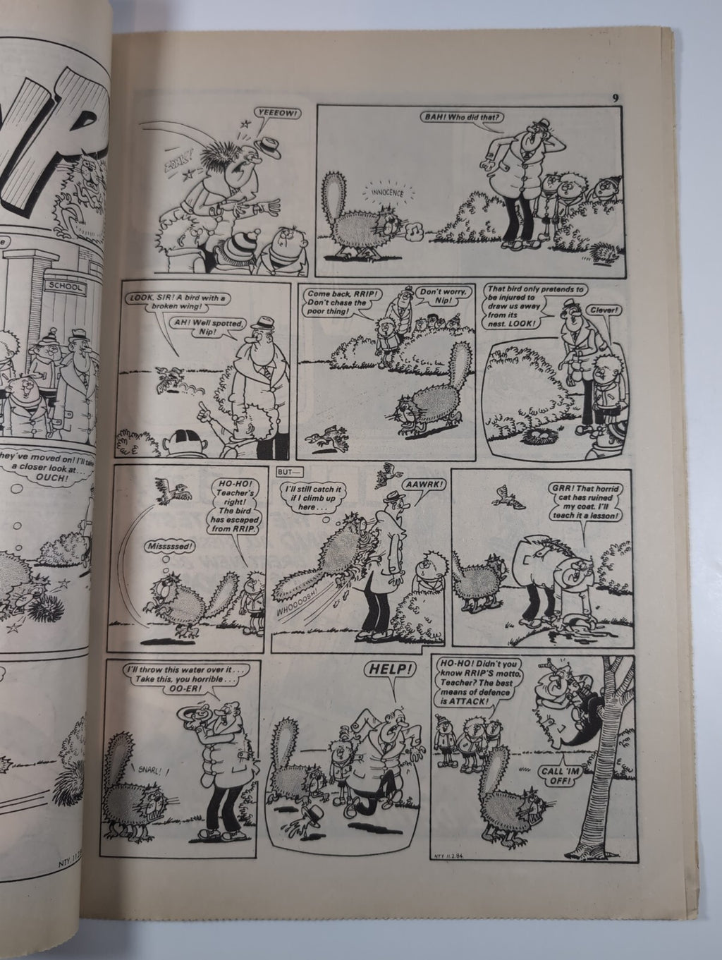 Nutty Comic Featuring Bananaman Issue No. 209 Feb 11th 1984 Vintage Retro Comic