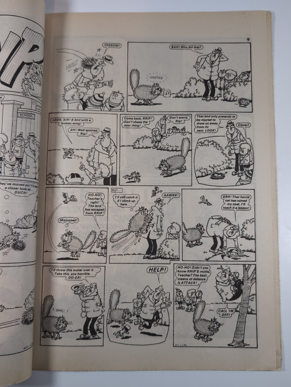 Nutty Comic Featuring Bananaman Issue No. 209 Feb 11th 1984 Vintage Retro Comic