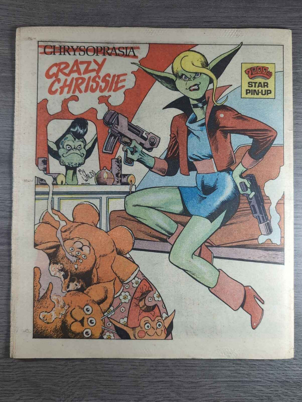 2000AD Prog 360 Featuring Judge Dredd Comic 17th March 1984 Vintage Retro Comic