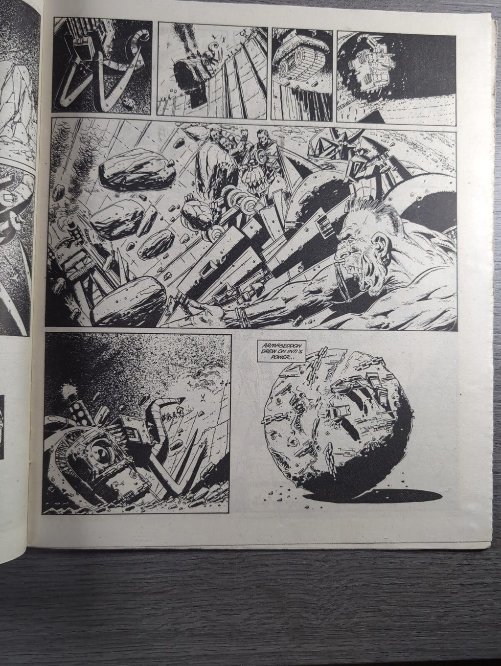 2000AD Prog 491 Featuring Judge Dread Comic 11th Oct 1986 Vintage Retro Comic