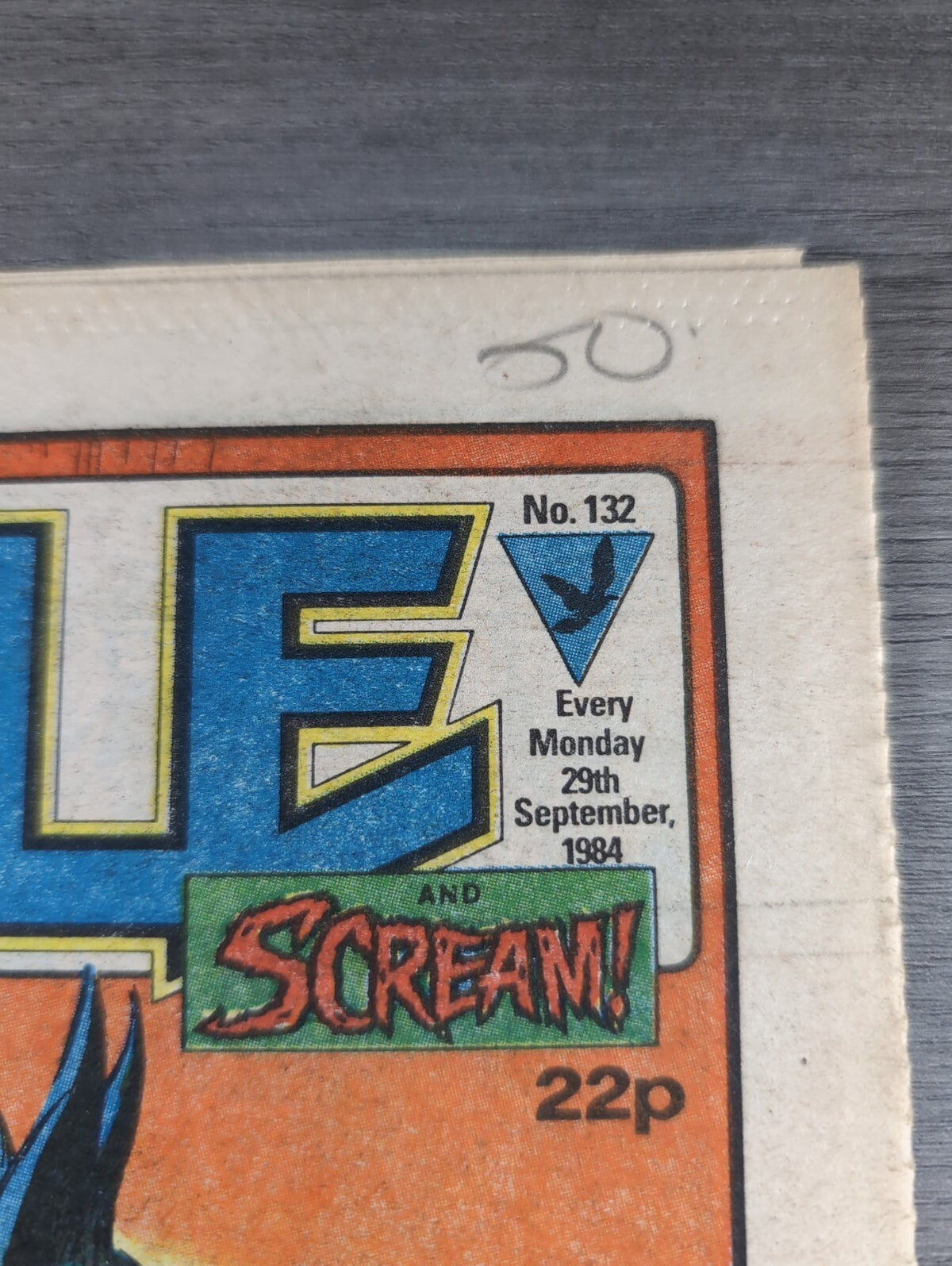 Eagle Comic Issue No. 132 25th September 1984 Vintage Retro UK Comic