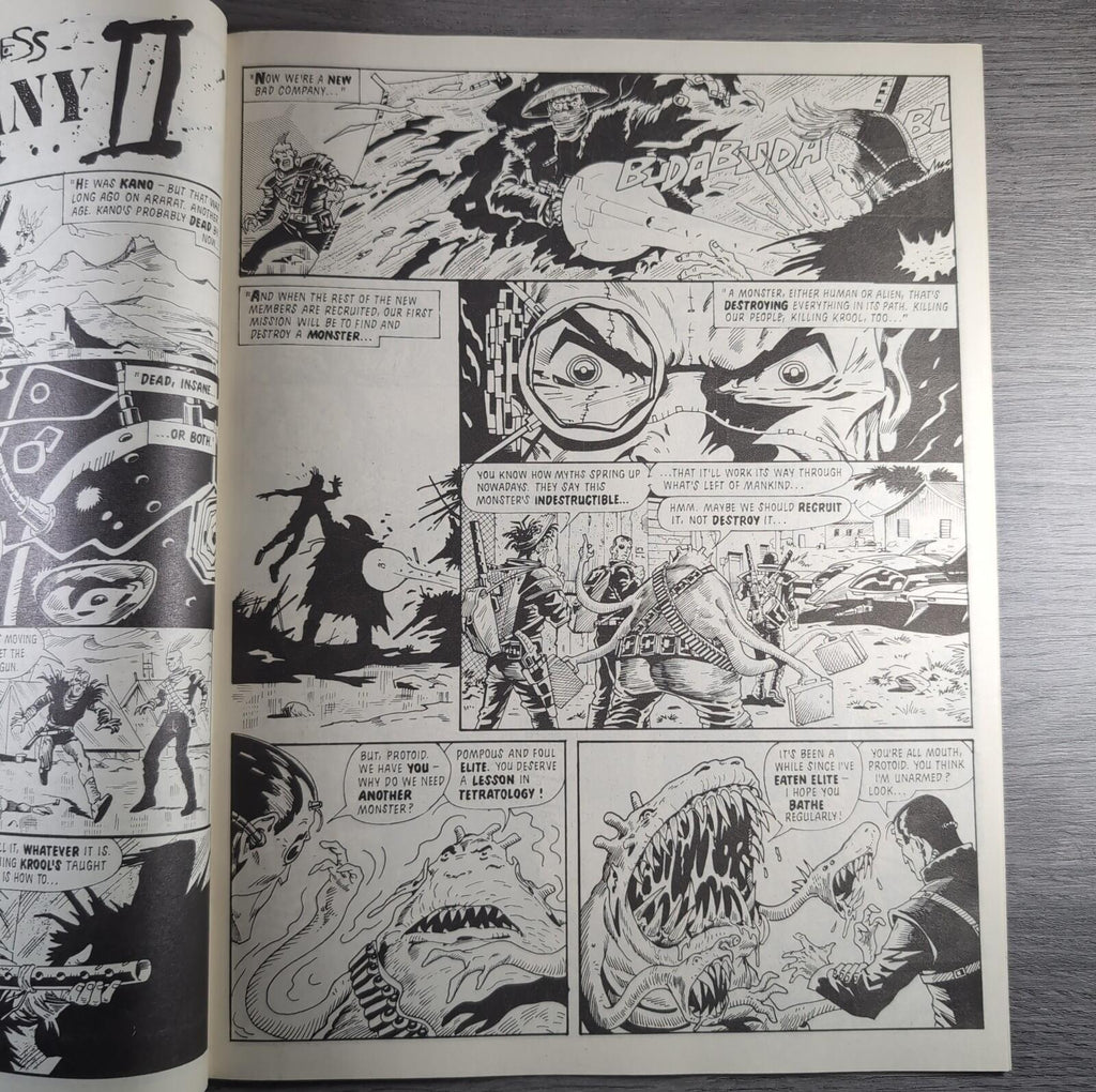 2000AD Prog 550 Featuring Judge Dredd 28th November 1987 Vintage Comic