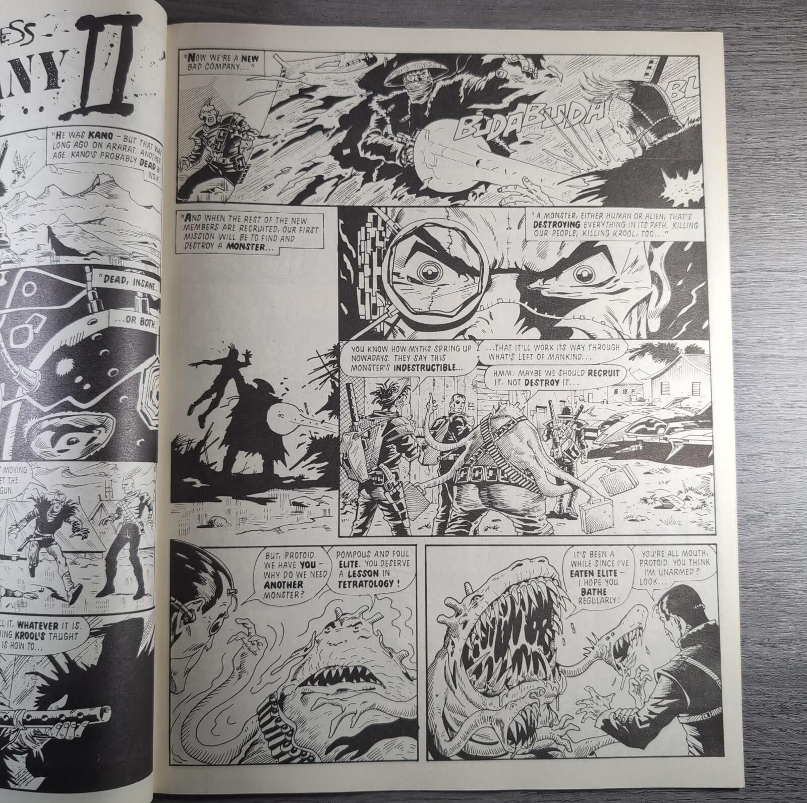 2000AD Prog 550 Featuring Judge Dredd 28th November 1987 Vintage Comic