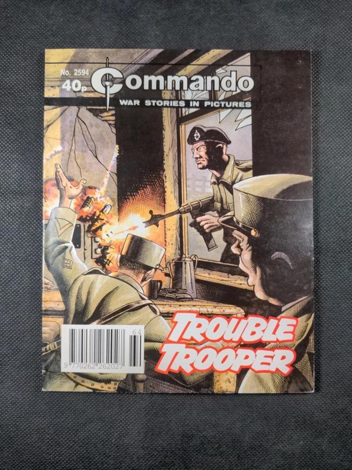 Commando Comic Issue Number 2594 Trouble Trooper - Retrorama UK