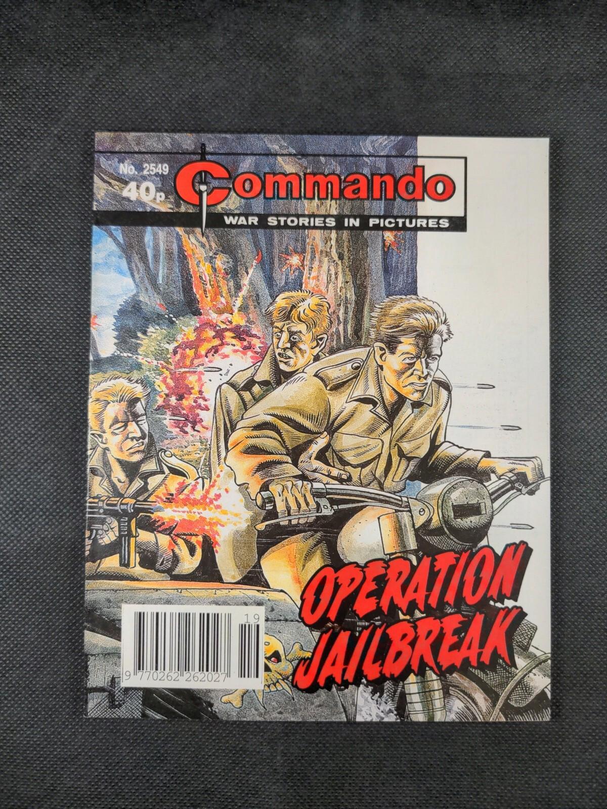 Commando Comic Issue Number 2549 Operation Jailbreak