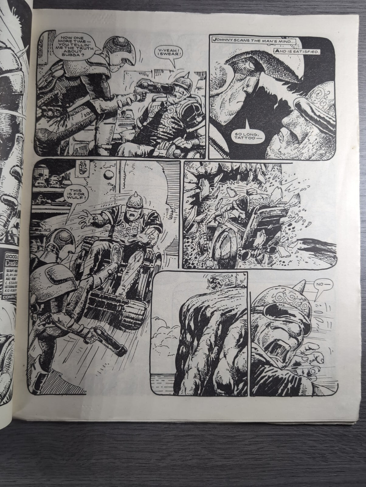2000AD Prog 482 Featuring Judge Dread Comic Date 9th Aug 1986 Retro Comics