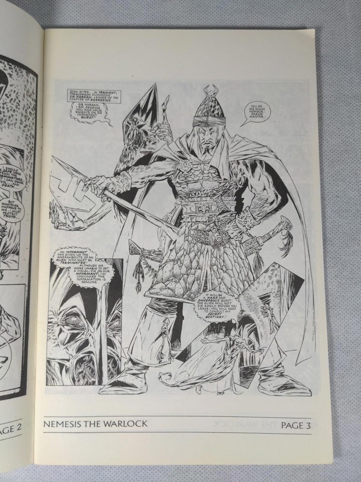 Nemesis The Warlock #4 Fleetway Quality Comics Alien Terror Mils & O'Neil - Retrorama UK