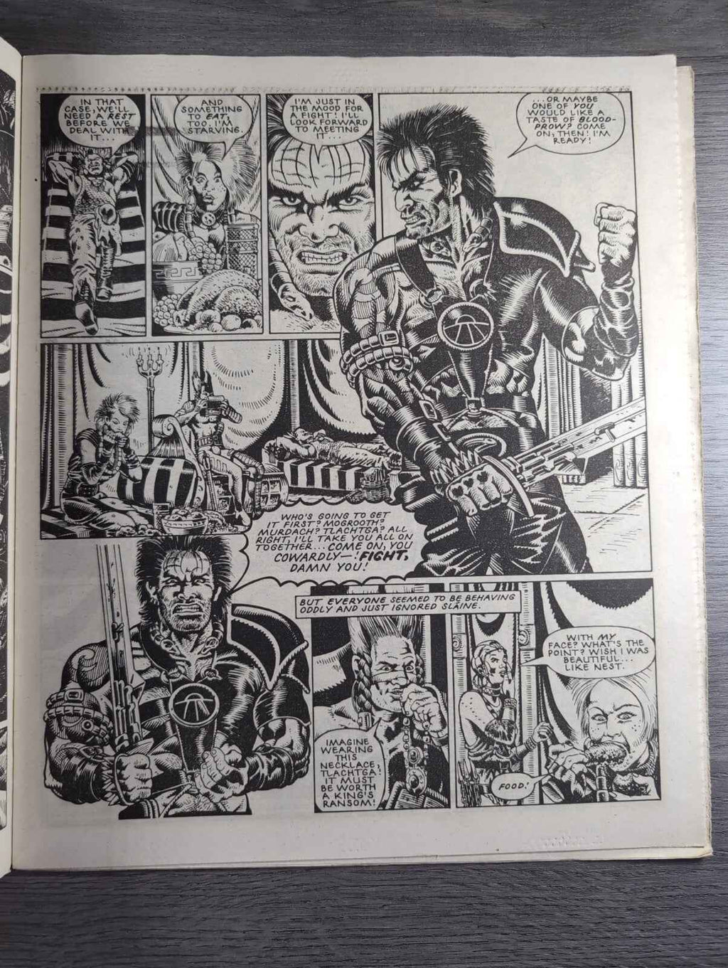 2000AD Prog 453 Featuring Judge Dread Comic 18th Jan 1986 Vintage Retro Comic