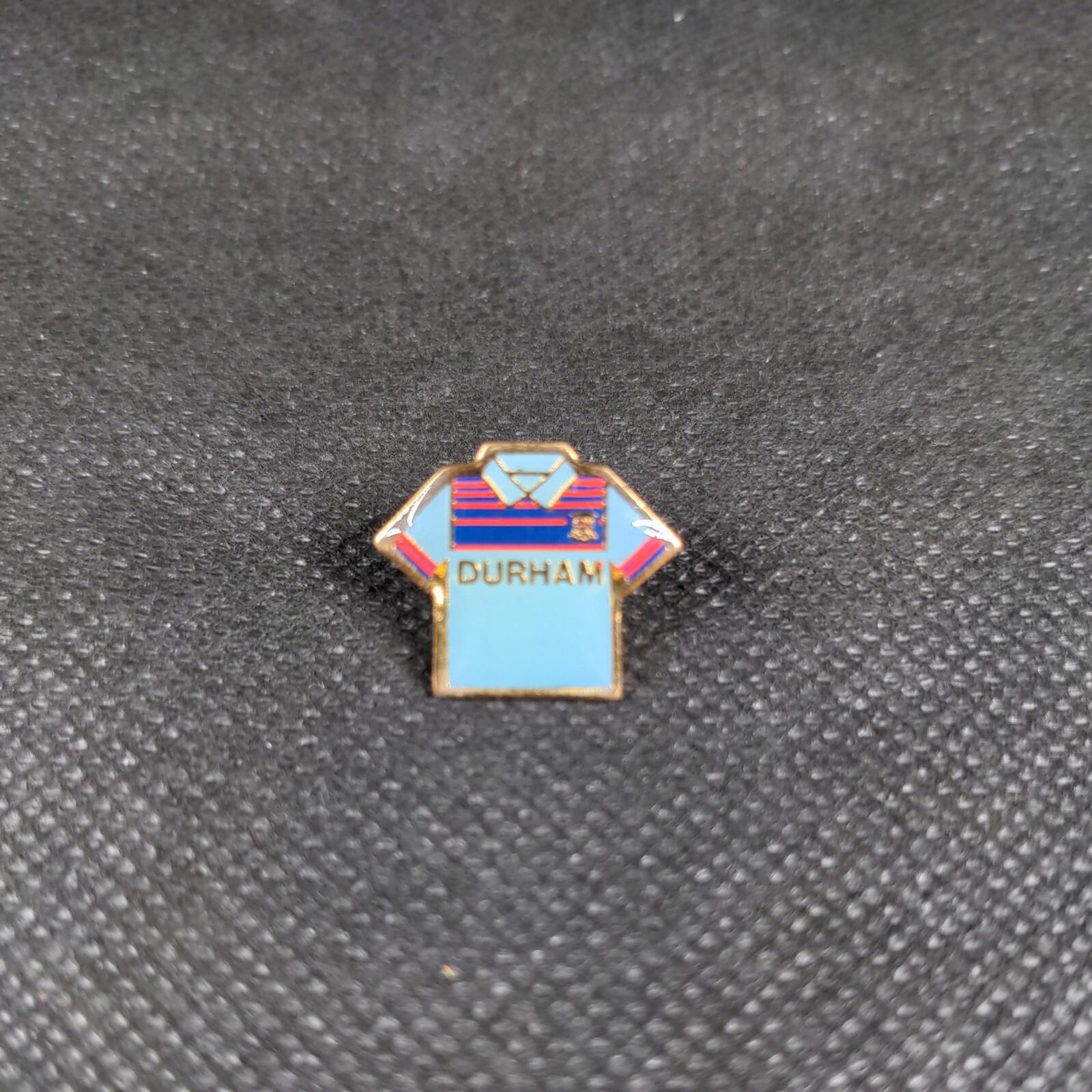 Durham Football Club Shirt Enamel Pin Badge - Retrorama UK