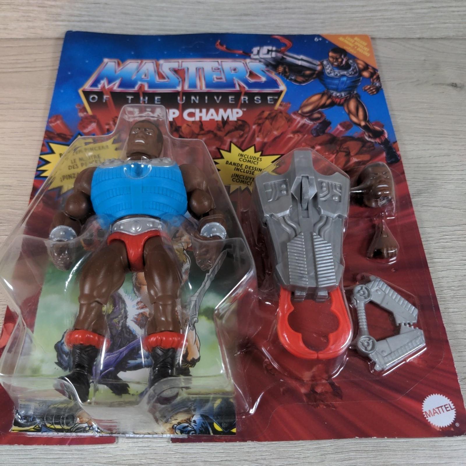 Masters of the Universe MOTU Origins Clamp Champ Action Figure
