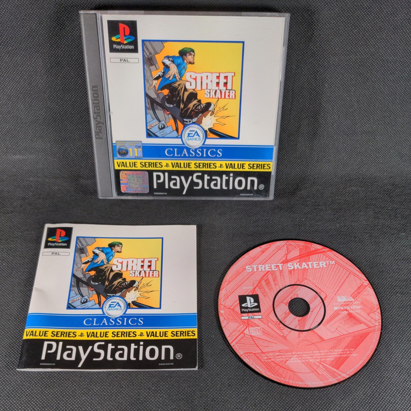 Street Skater  Playstation 1 Classics PS1 Game PAL Region EA Games - Retrorama UK