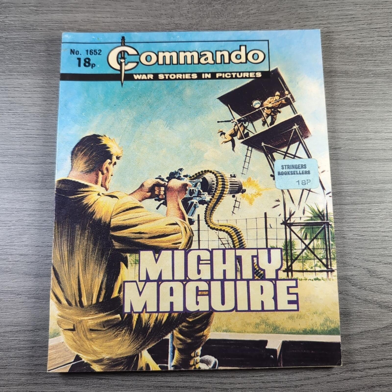 Commando Comic Issue Number 1652 Mighty Maguire