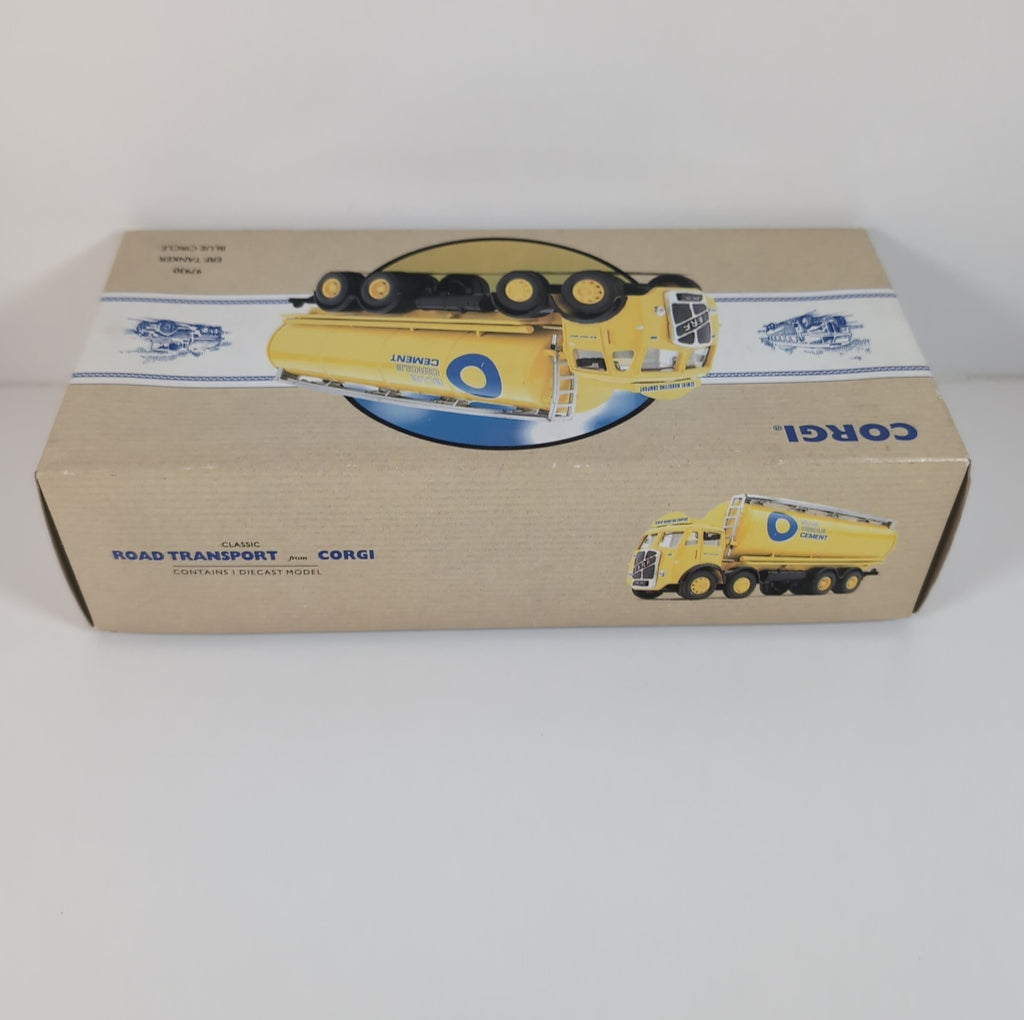 Corgi Classic Road Transport 97930 ERF Tanker Blue Circle Die-Cast Model