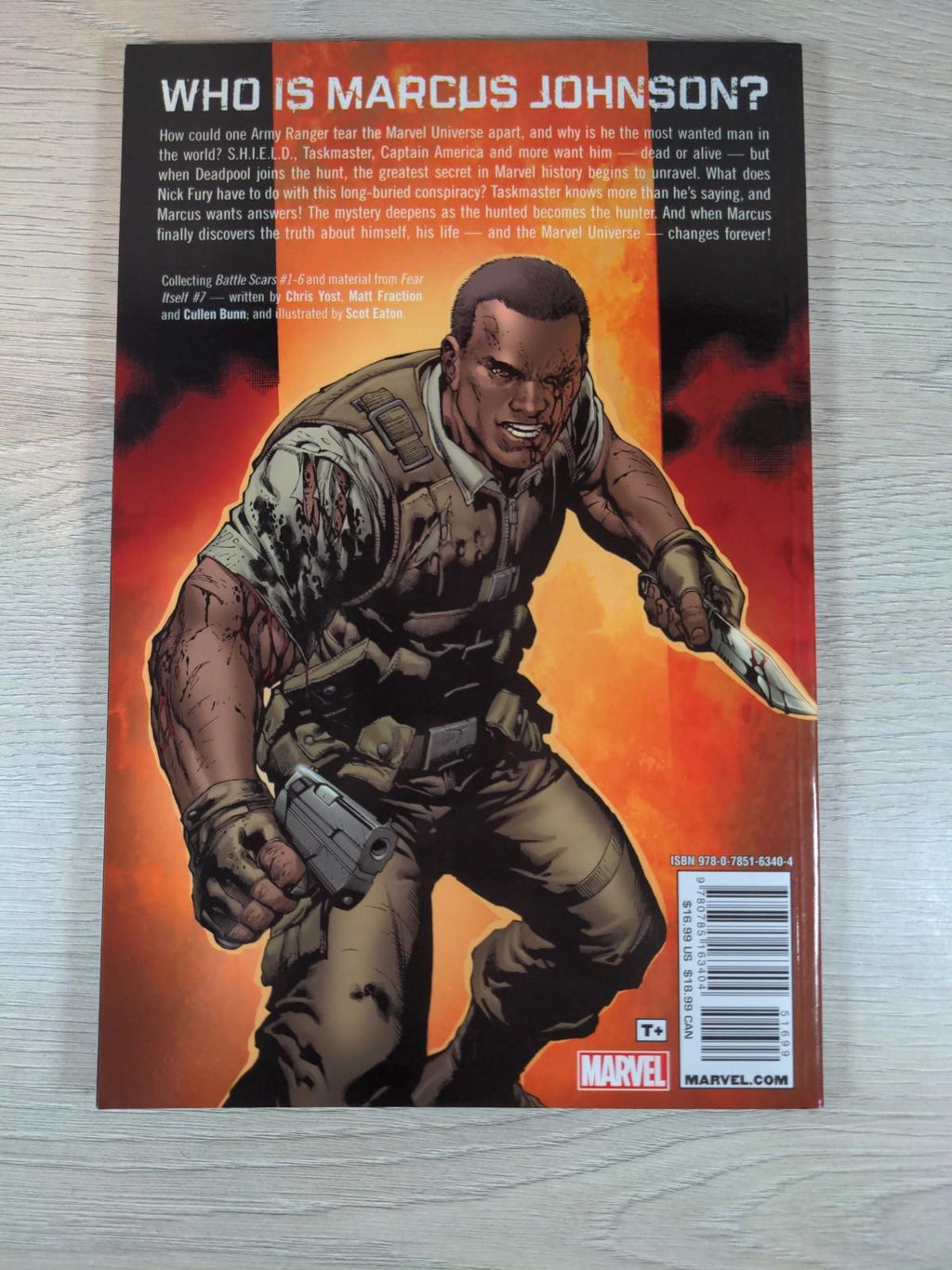 Marvel Comics Battle Scars Graphic Novel Yost Fraction Paperback 2012 - Retrorama UK