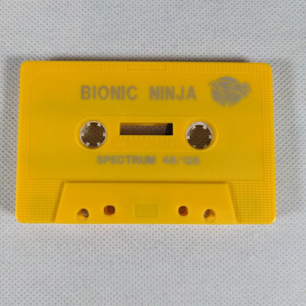 Bionic Ninja ZX Spectrum 48K 128K Game Cassette Tested & Working