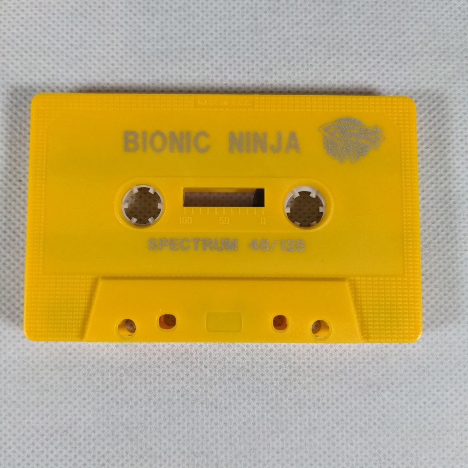 Bionic Ninja ZX Spectrum 48K 128K Game Cassette Tested & Working