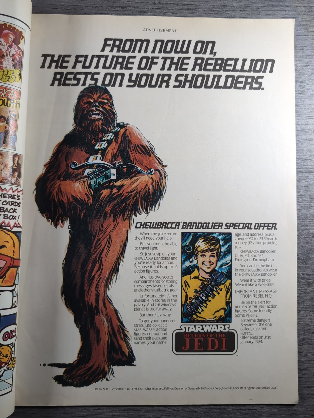 Eagle Comic 17th September 1983 Vintage Retro UK Comic