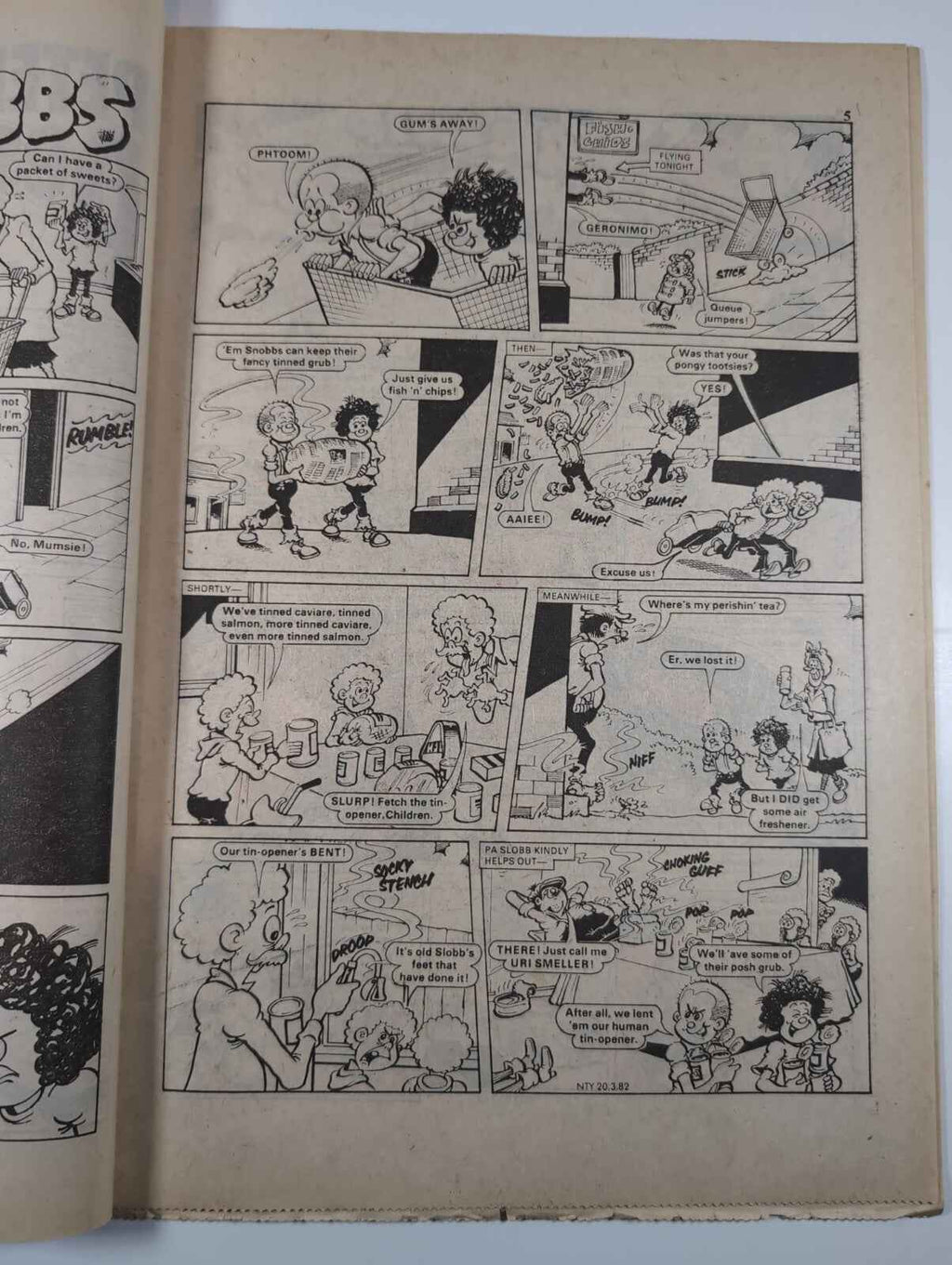 Nutty Comic Featuring Bananaman Issue No. 110 Mar 20th 1982 Vintage Retro Comic