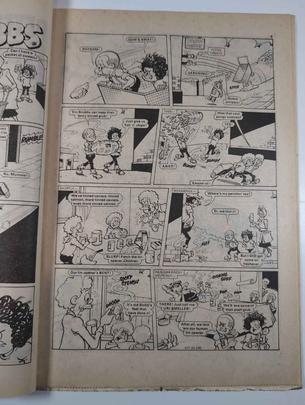 Nutty Comic Featuring Bananaman Issue No. 110 Mar 20th 1982 Vintage Retro Comic
