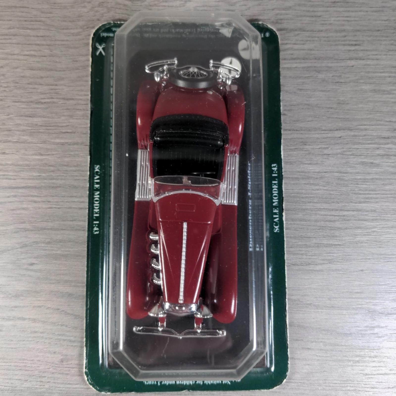 Del Prado Ultimate Car Collection Duesenberg J Spider 1:43 Scale Diecast Model