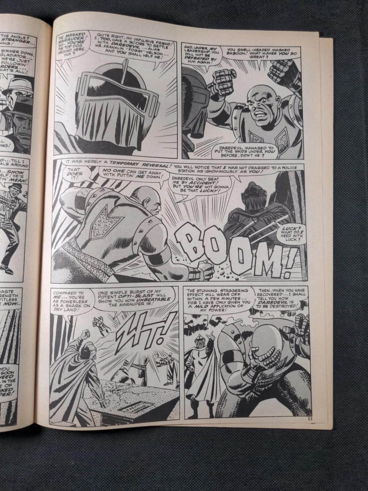 Mighty World of Marvel Issue No 101 September 1974  Marvel UK Vintage Comic