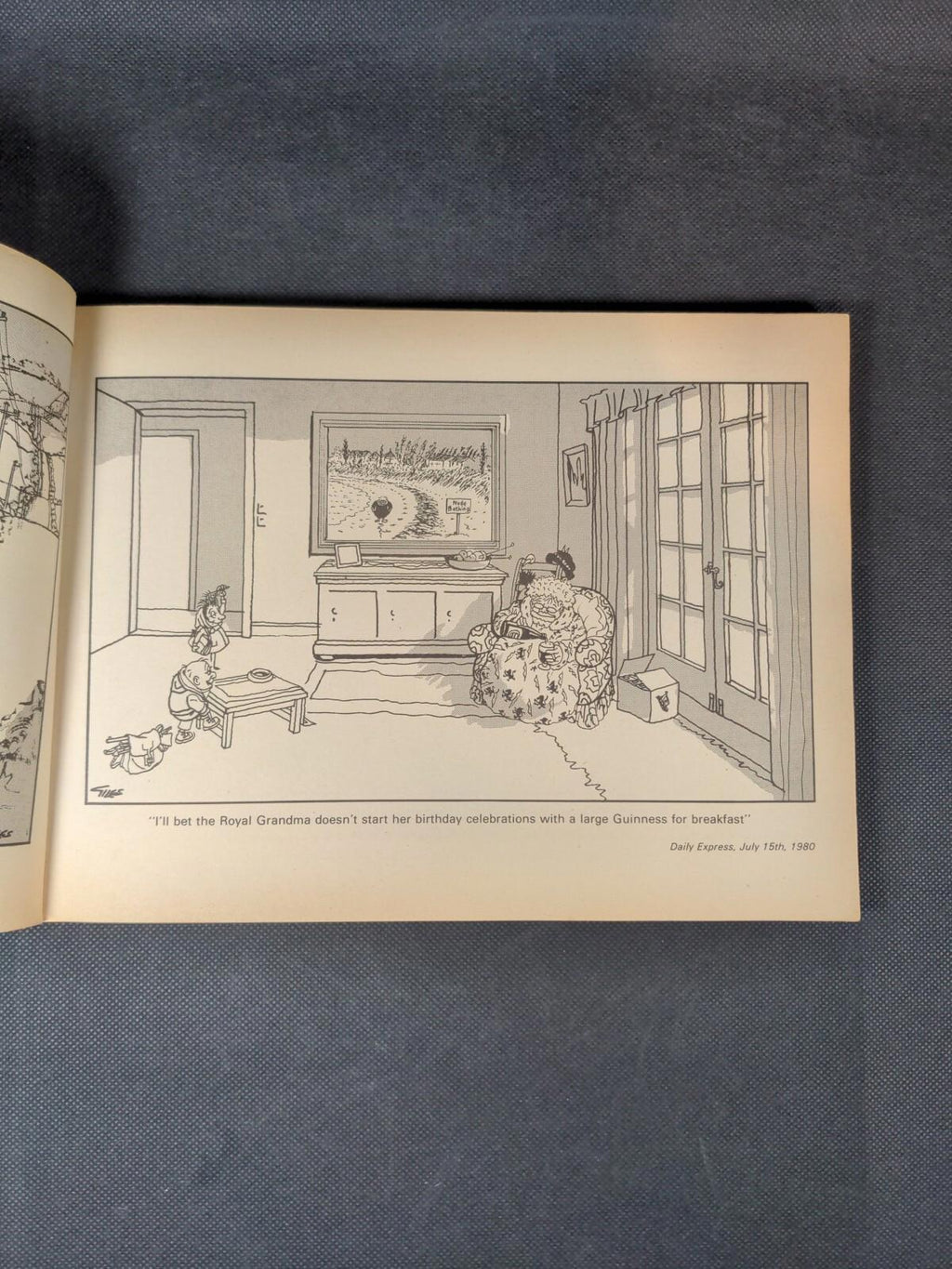 Giles Annual Thirty Fifth Series 1981 Cartoon Book Unclipped