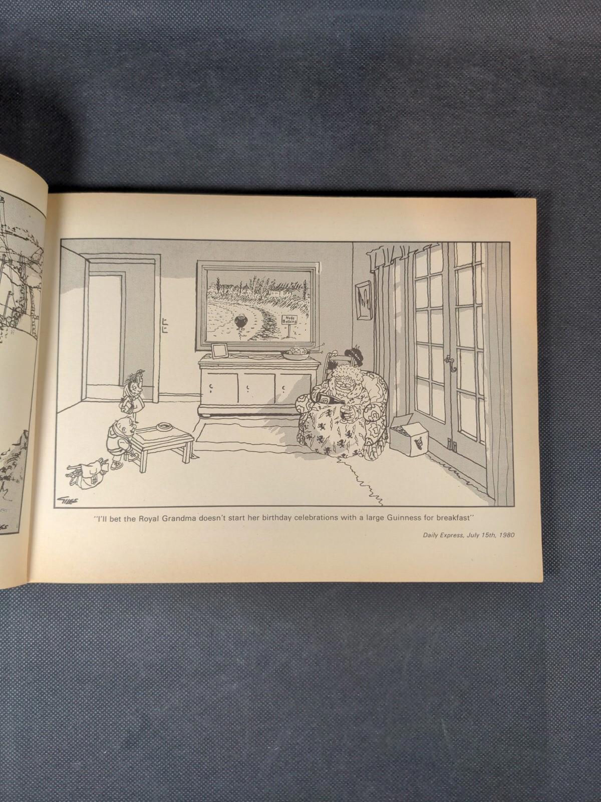 Giles Annual Thirty Fifth Series 1981 Cartoon Book Unclipped - Retrorama UK