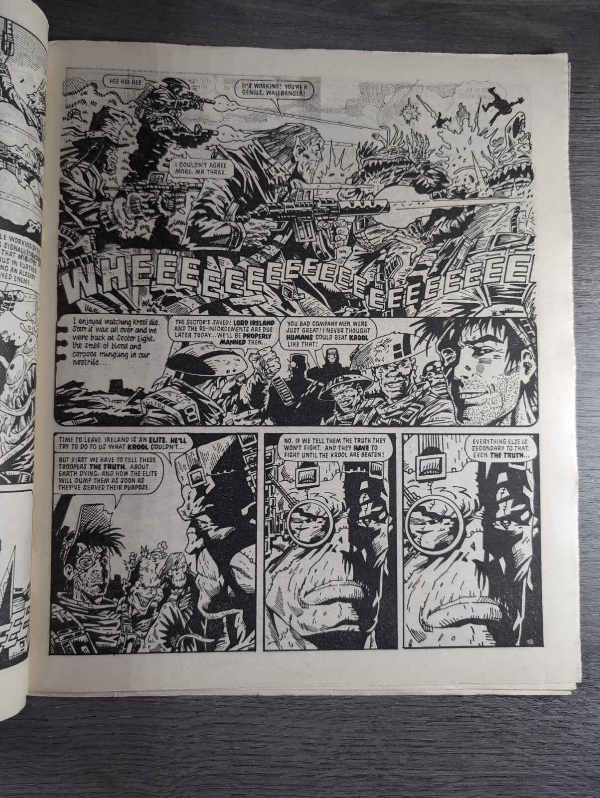 2000AD Prog 512 Featuring Judge Dread Comic 7th March 1987 Vintage Retro Comic