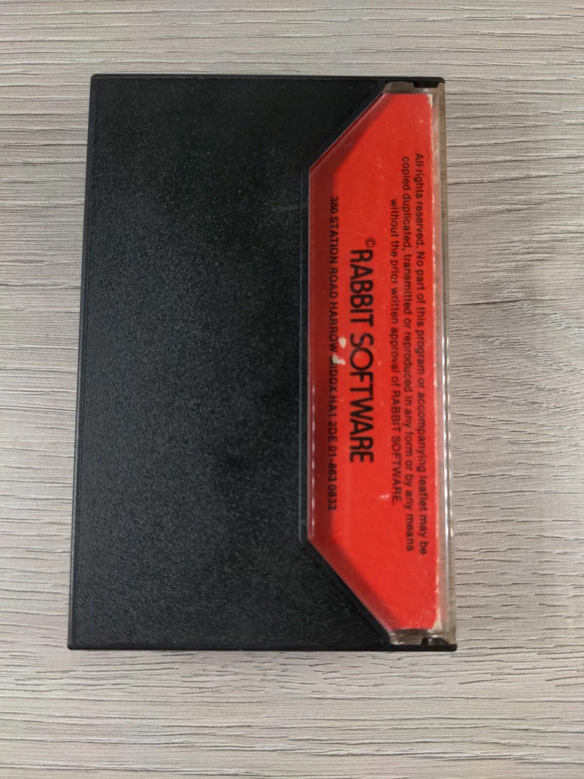 Cyclons Commodore 64 C64 Video Game Cassette Tested & Working
