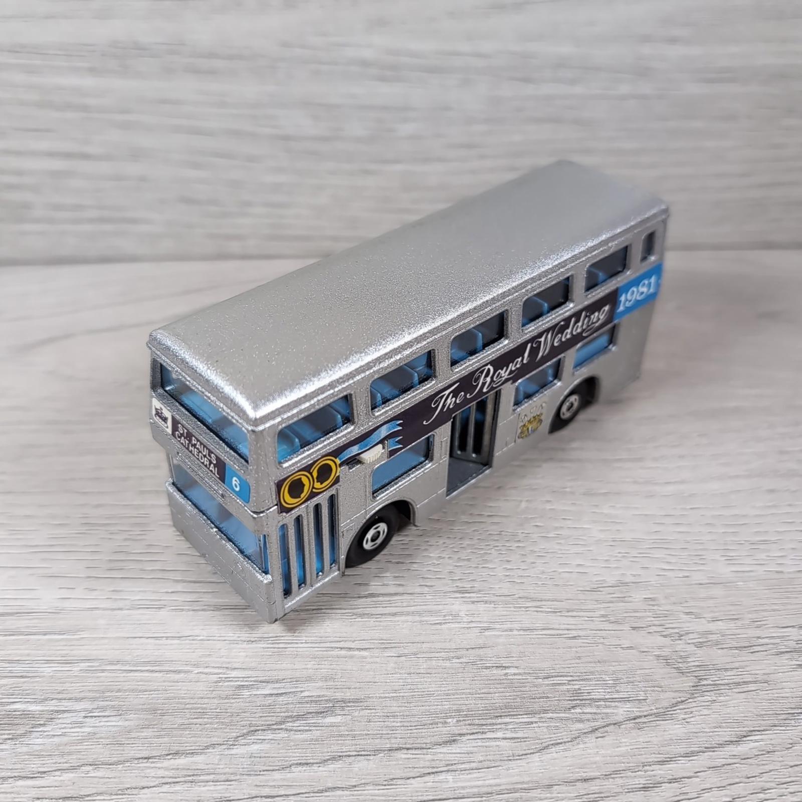 Matchbox 1981 Limited Edition Royal Wedding Bus Diecast Model