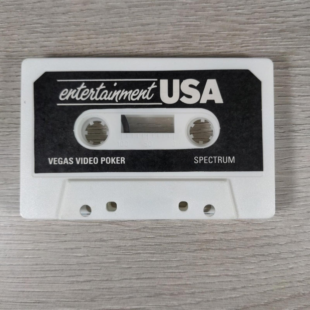 Las Vegas Video Poker ZX Spectrum 48K Game Cassette Tested & Working