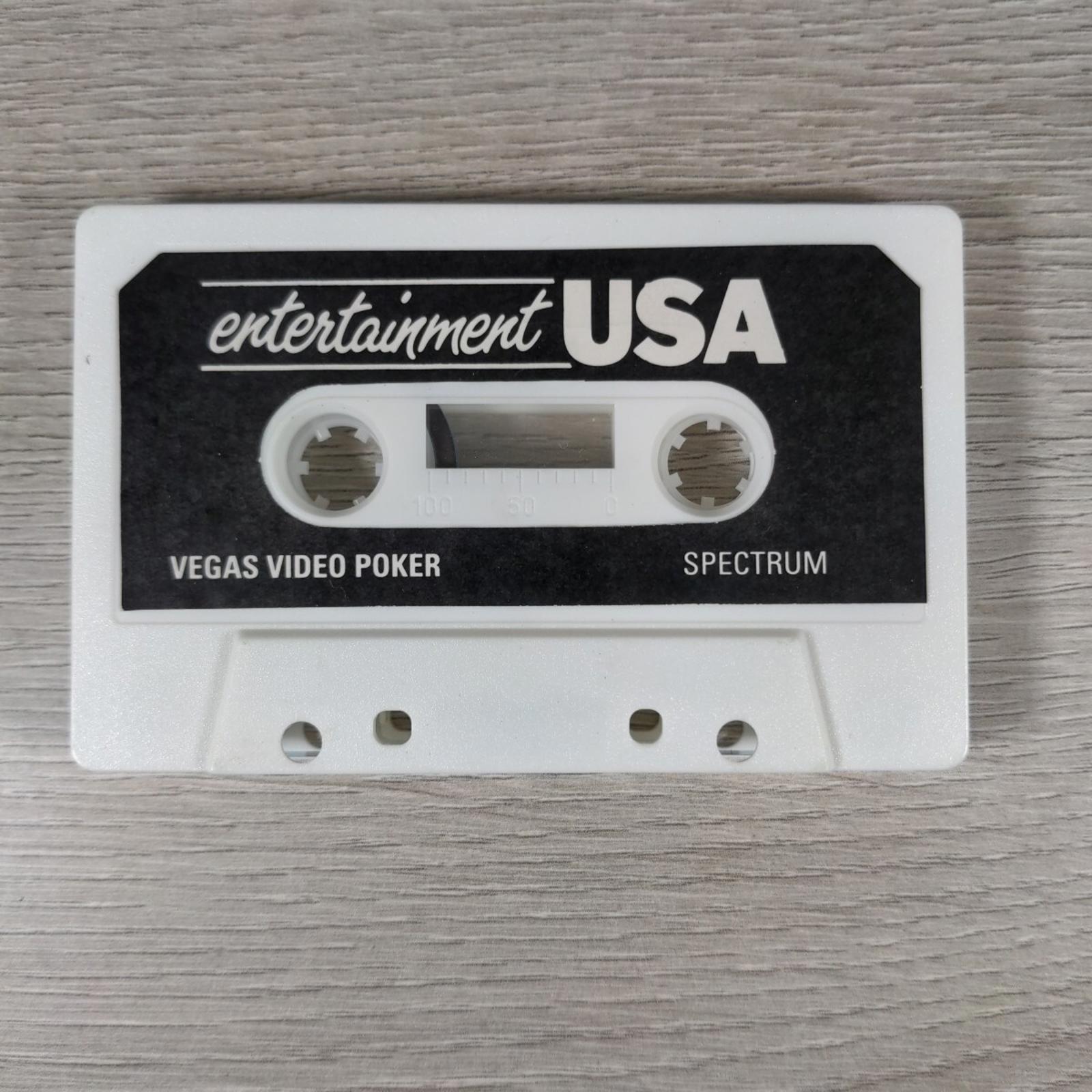 Las Vegas Video Poker ZX Spectrum 48K Game Cassette Tested & Working