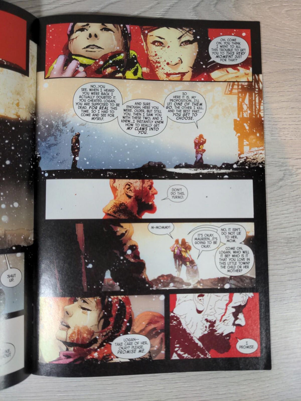 Marvel Comics Old Man Logan Issue No 7 2016 Lemire-Sorrentino-Maiolo