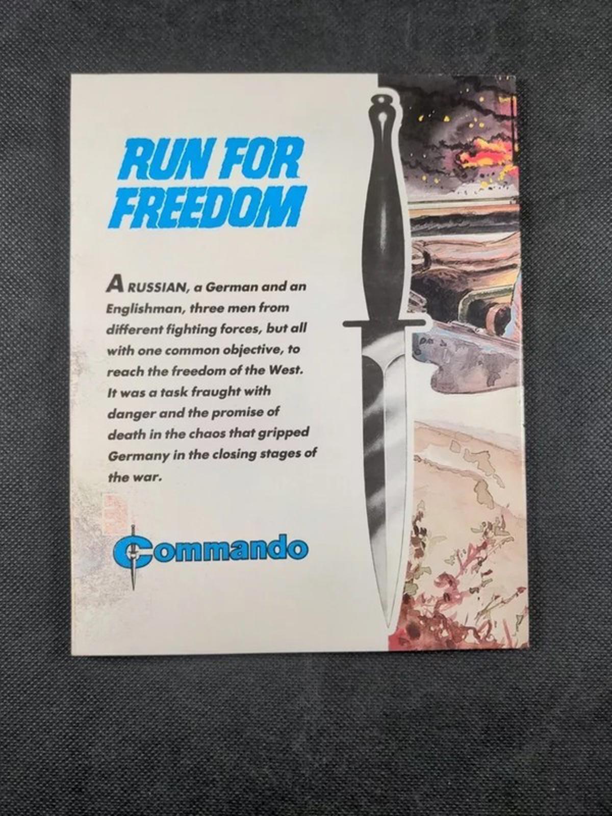 Commando Comic Issue Number 2626 Run For Freedom - Retrorama UK