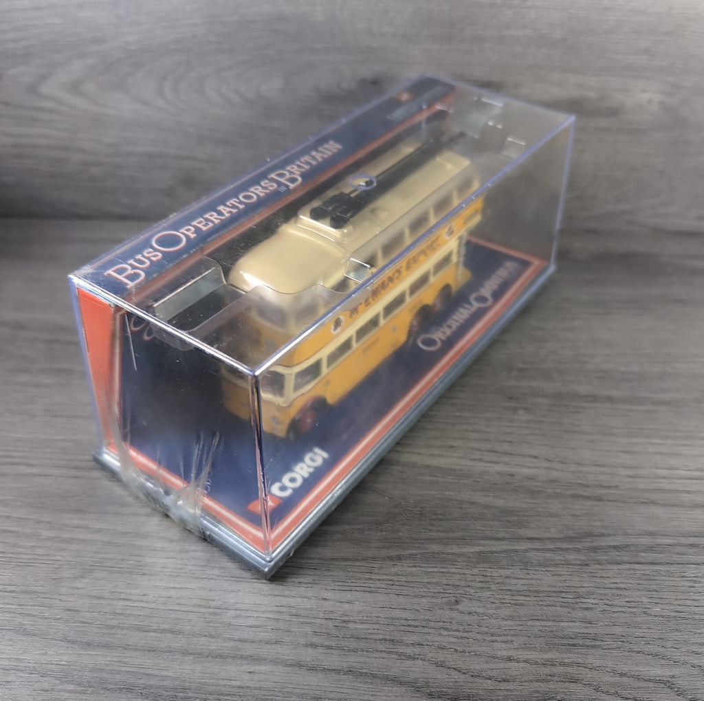 Corgi Original Omnibus 43705 But 9641T Trolleybus Newcastle Corporation Die-Cast - Retrorama UK