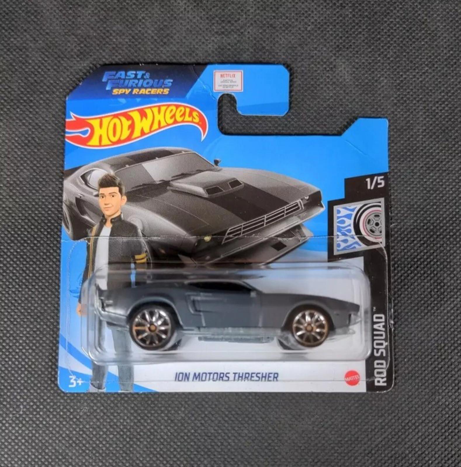Hot Wheels  Ion Motors Thresher 1/5 Rod Squad 2021 Number 72/250 Diecast Car - Retrorama UK