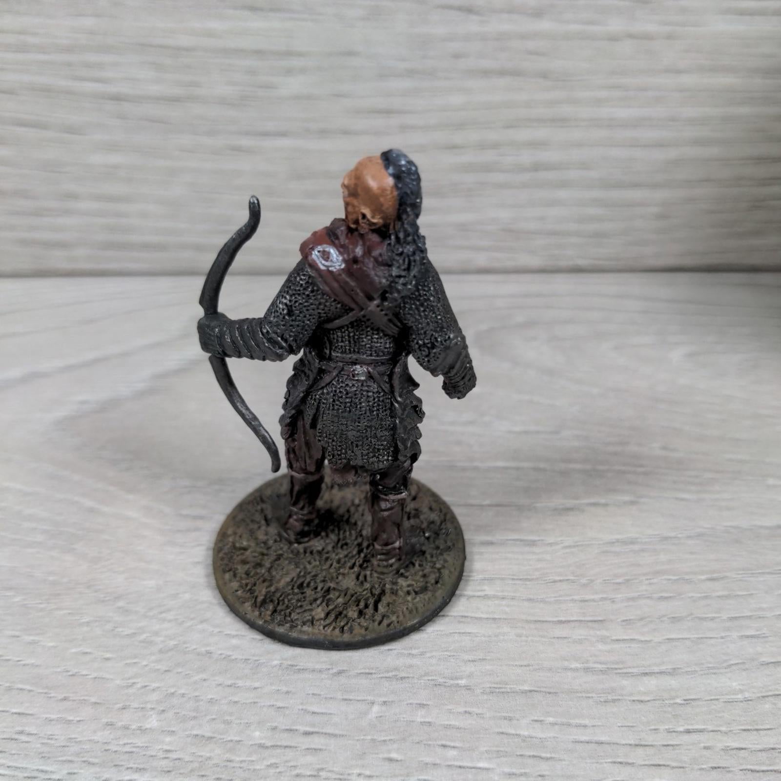 Eaglemoss Orc Archer Lord of the Rings Collectors Models Metal Figure NPL 2005 - Retrorama UK