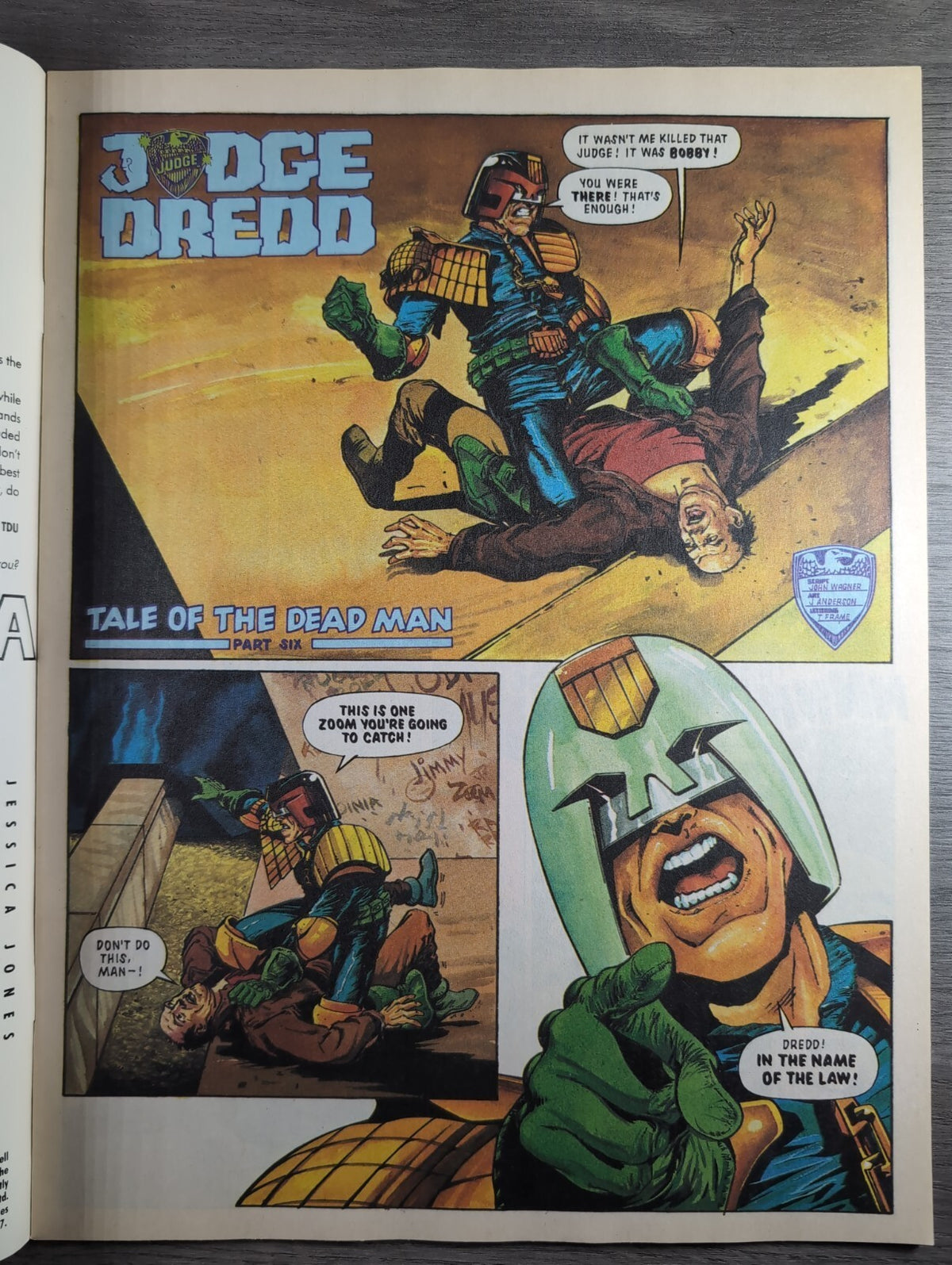 2000AD Prog 667 Featuring Judge Dread Comic 24th Feb 1990 Vintage Retro Comic - Retrorama UK