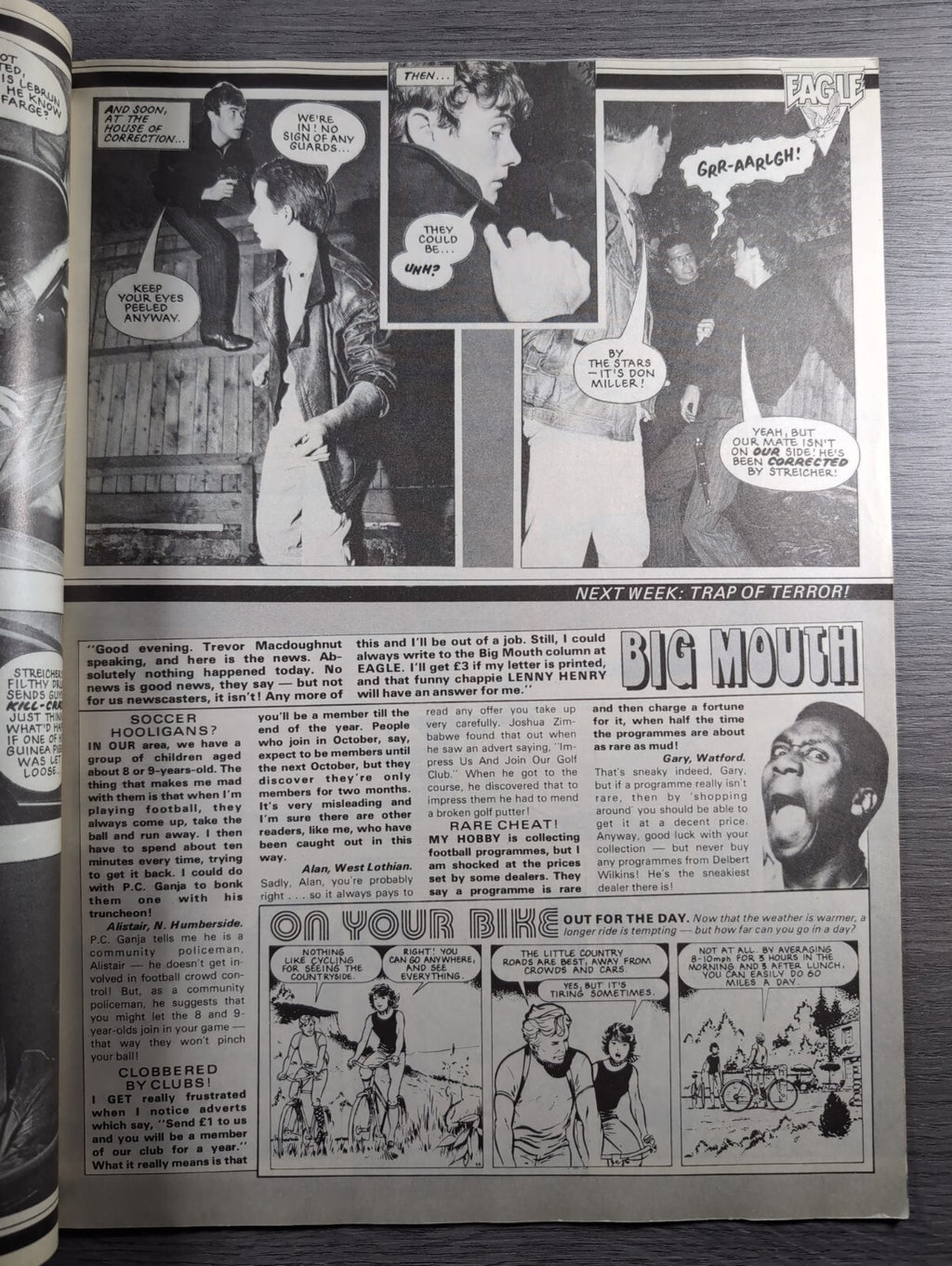 Eagle Comic 6th August 1983 Vintage Retro UK Comic