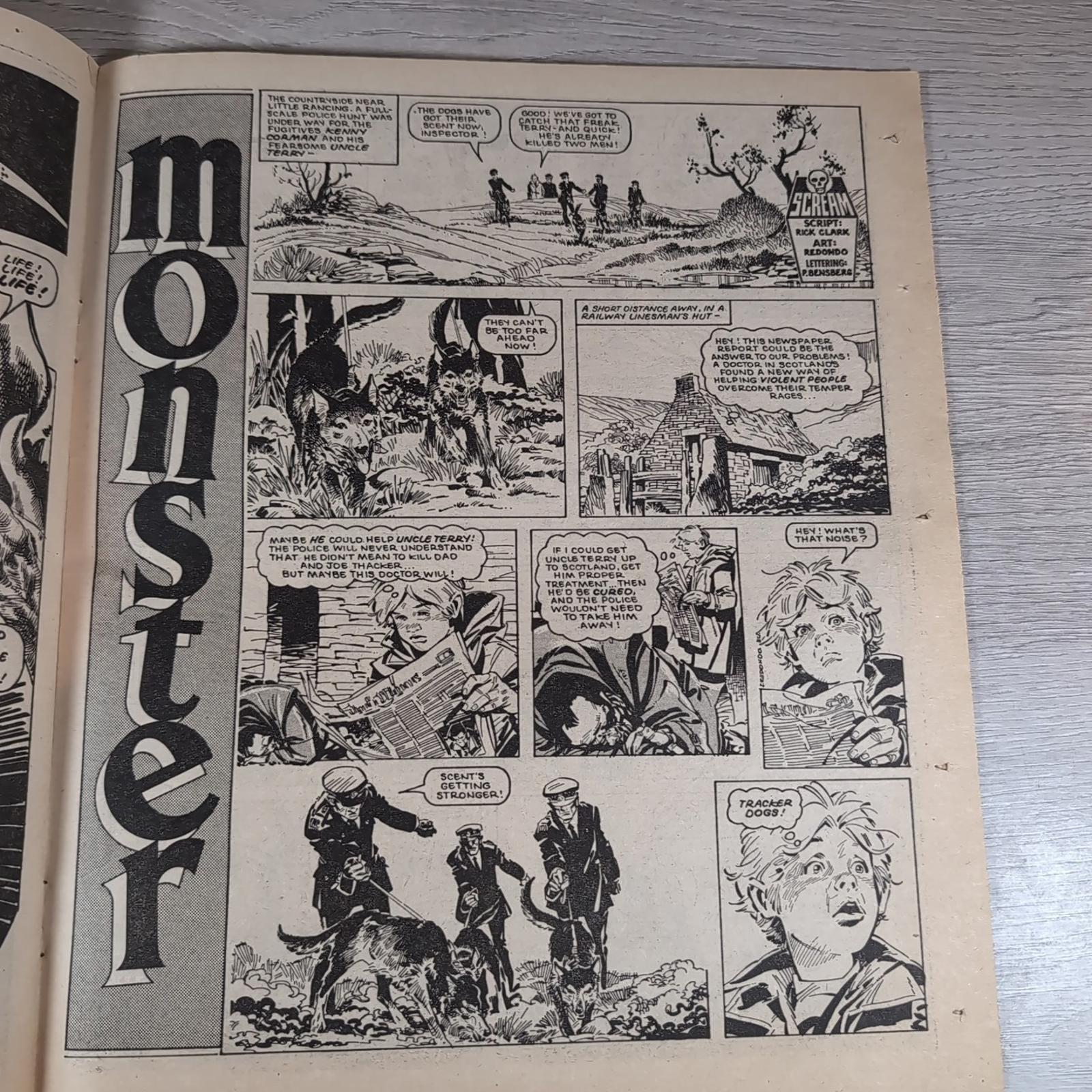 Scream! Comic Issue Number 9 19th May 1984