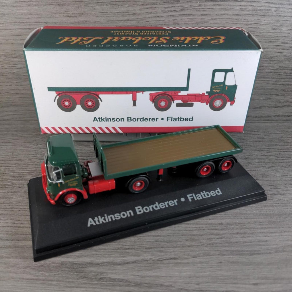Atlas Editions Eddie Stobart Atkinson Borderer Flatbed 1:76 Scale Die-Cast Model