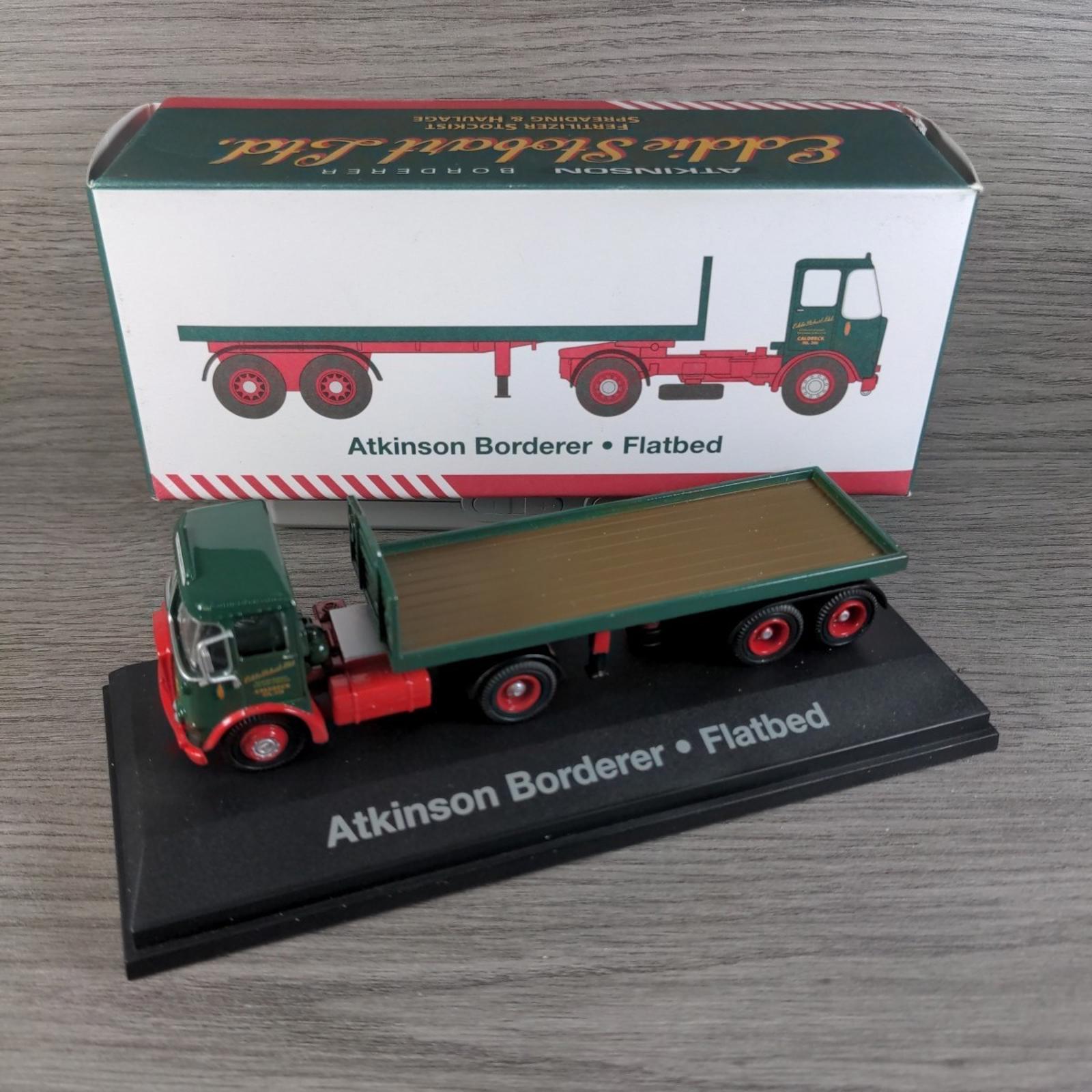 Atlas Editions Eddie Stobart Atkinson Borderer Flatbed 1:76 Scale Die-Cast Model