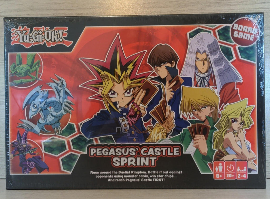 Yu Gi Oh Board Game Pegasus Castle Sprint Yu-Gi-Oh! 2-4 Players Ages  8+