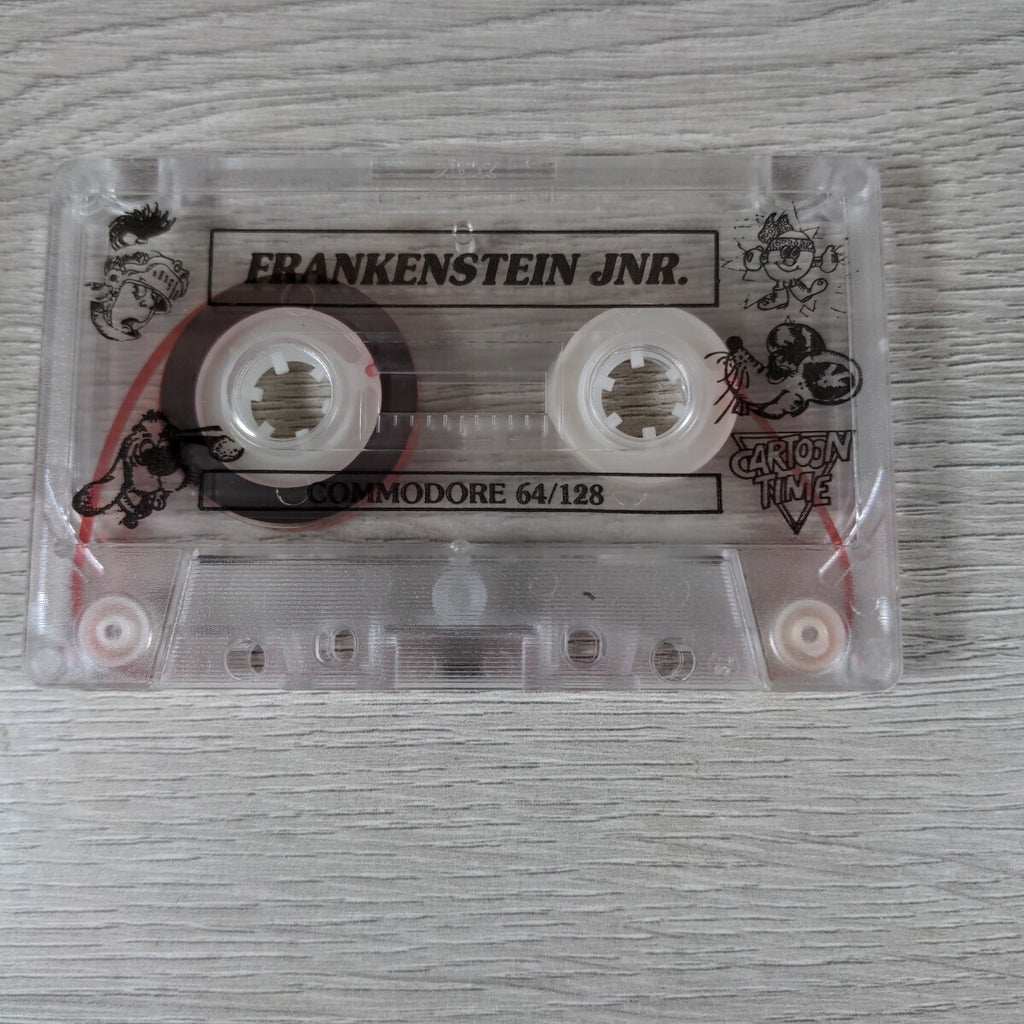 Frankenstein Jnr. Commodore 64 C64 Game Cassette Tested & Working