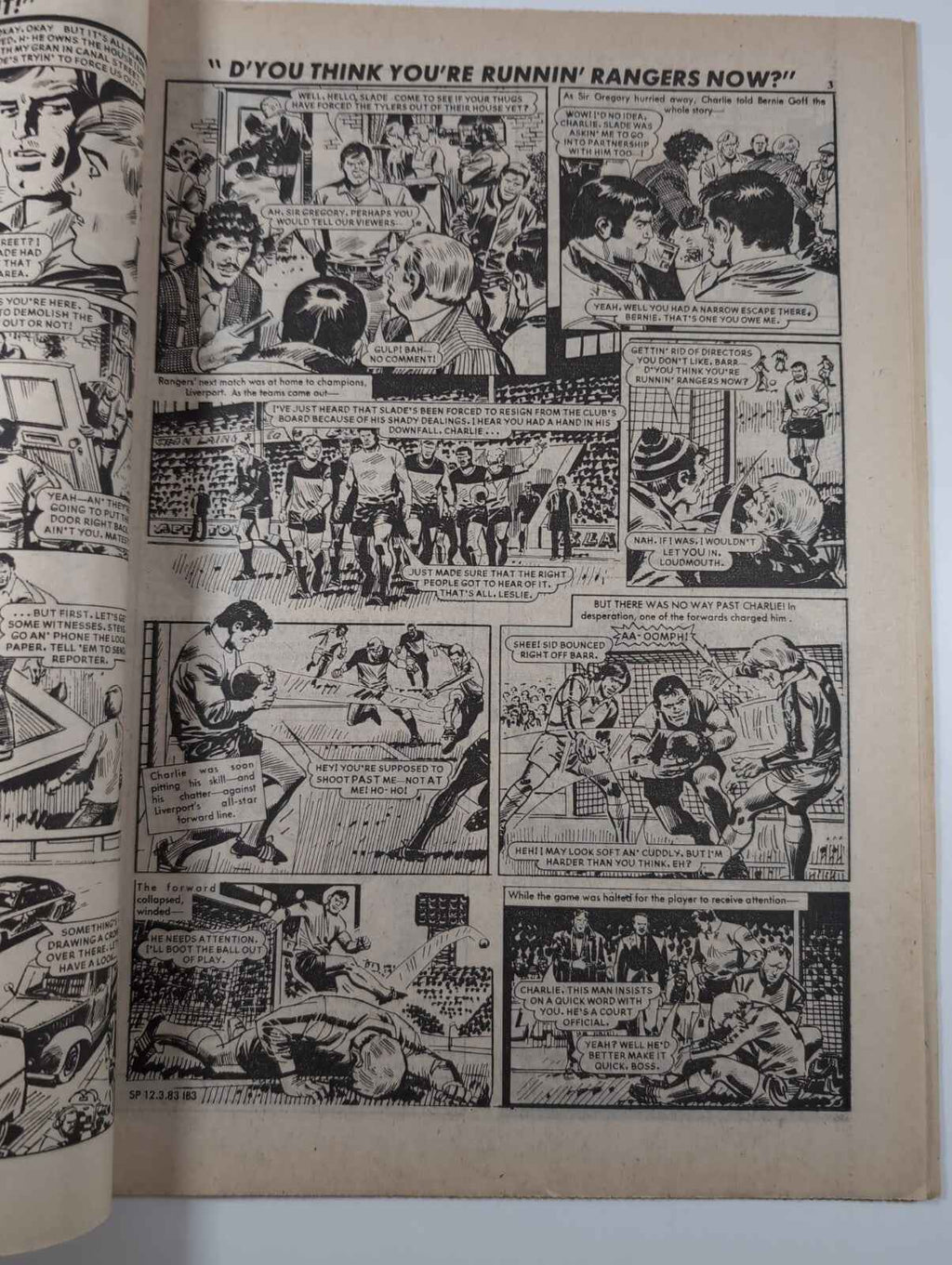 Spike Comic Issue No. 8 March 12th 1983 D.C Thomson Vintage Retro Comic