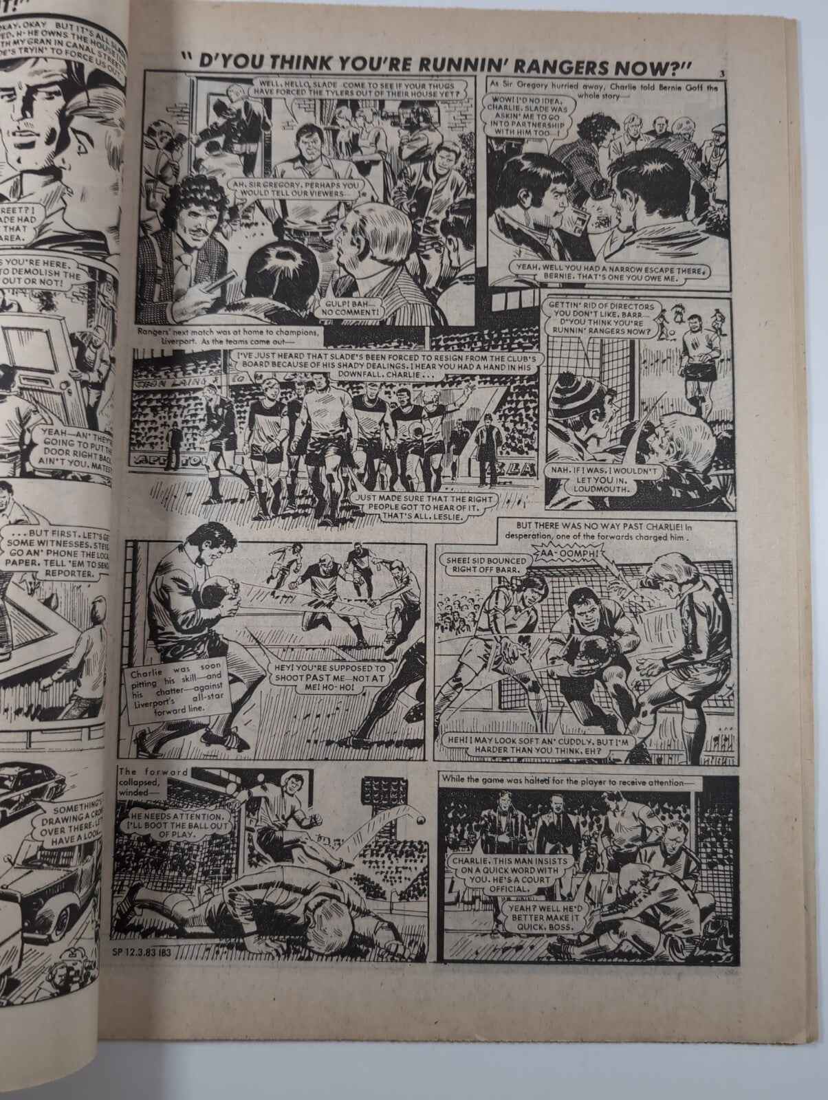Spike Comic Issue No. 8 March 12th 1983 D.C Thomson Vintage Retro Comic