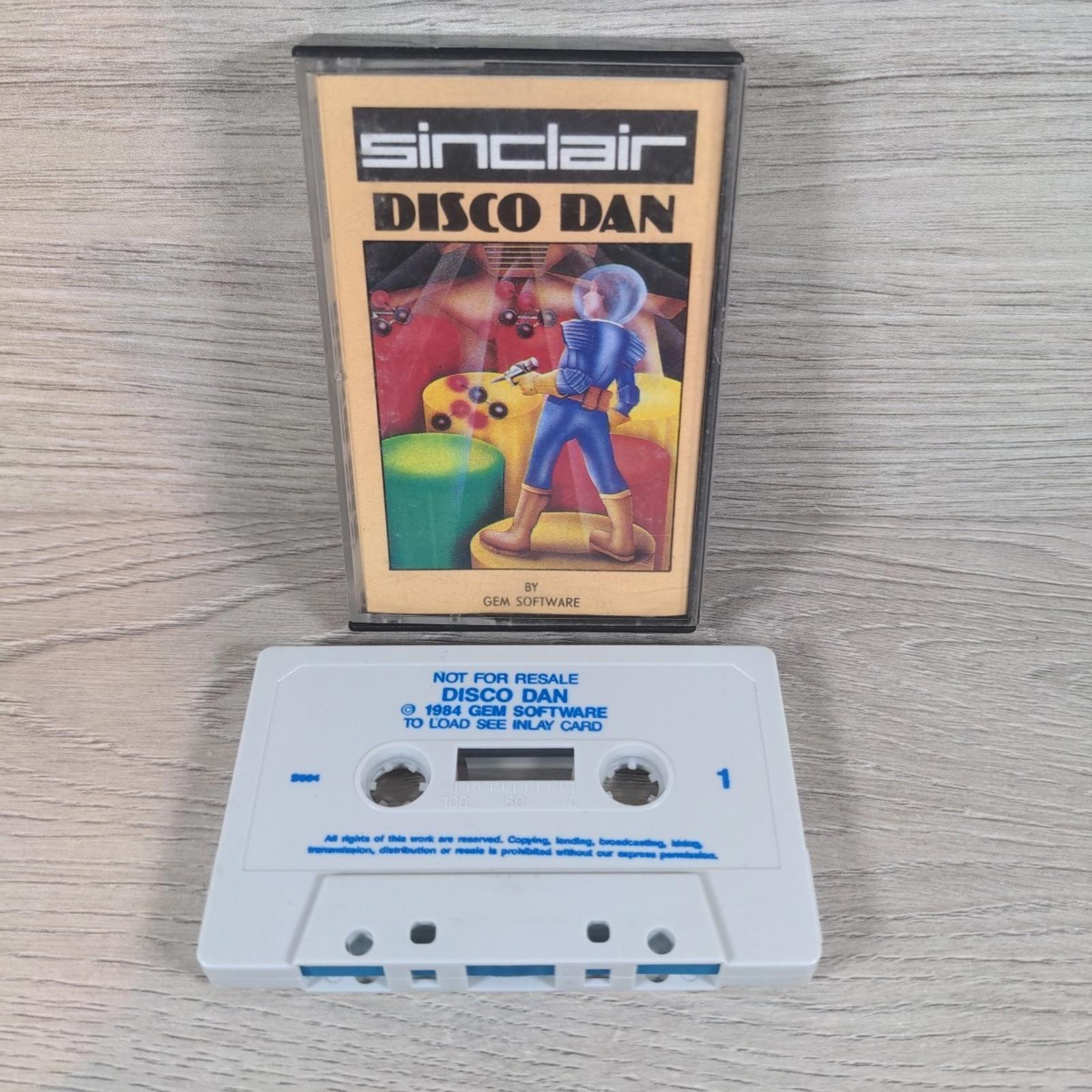 Disco Dan ZX Spectrum Game Cassette Gem Software Tested & Working