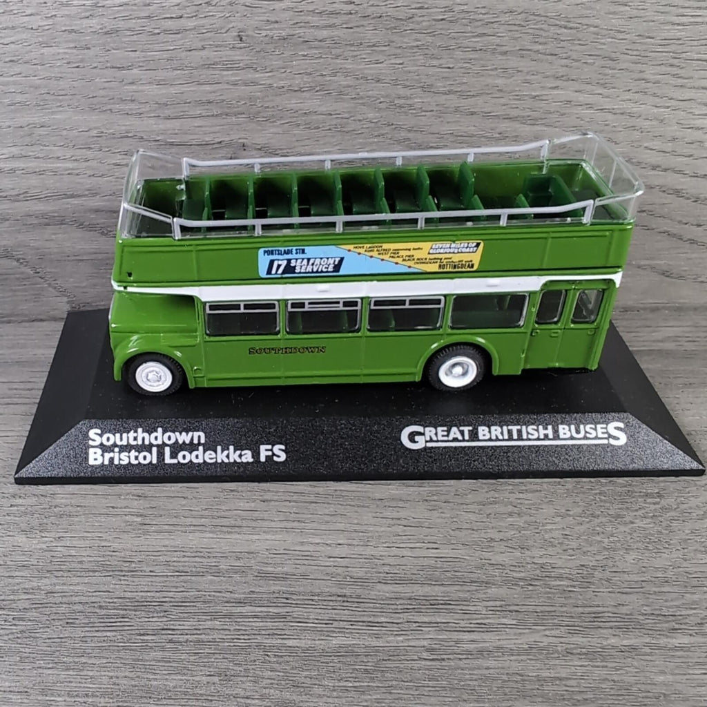 Great British Buses Southdown Bristol Lodekka FS 1:76 Scale Atlas Diecast Model